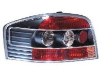Audi A3 (2003-2005) фонари задние красно-черные, комплект 2 шт.