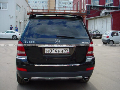 Mercedes GL-Class X164 2006-2012 cпойлер BRABUS на пятую дверь