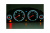 Opel Vectra C светодиодные шкалы (циферблаты) на панель приборов - дизайн 1