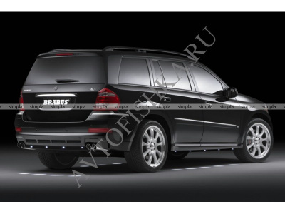 Mercedes GL-Class X164 2006-2012 cпойлер BRABUS на пятую дверь