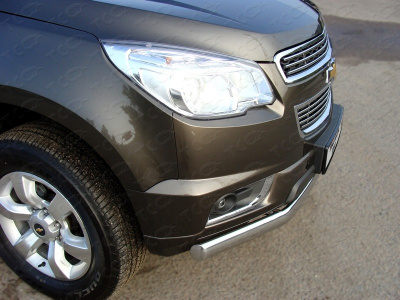 Chevrolet TrailBlazer (12–16) Защита передняя нижняя 76,1 мм